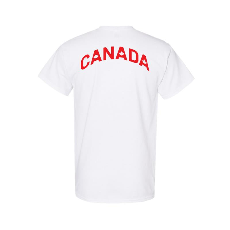 T-Shirt rétro en coton épais - Blanc