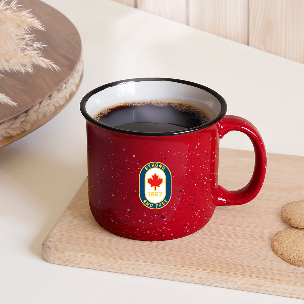 Tasse de camping en céramique - 15 oz.