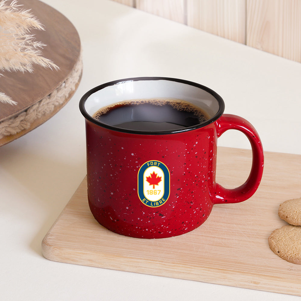 Tasse de camping en céramique - 15 oz.
