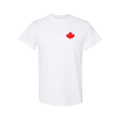 T-Shirt rétro en coton épais - Blanc